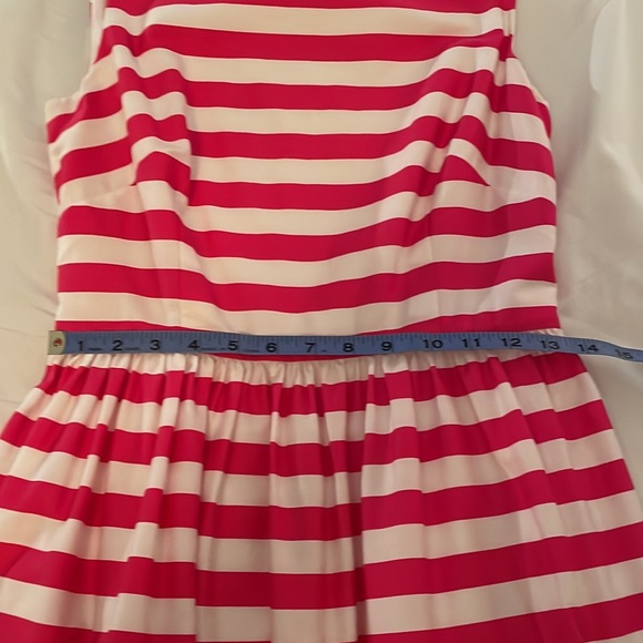 Lilly Pulitzer Pink and White Striped Eryn Dress with pockets - size 6 - Picture 10 of 12